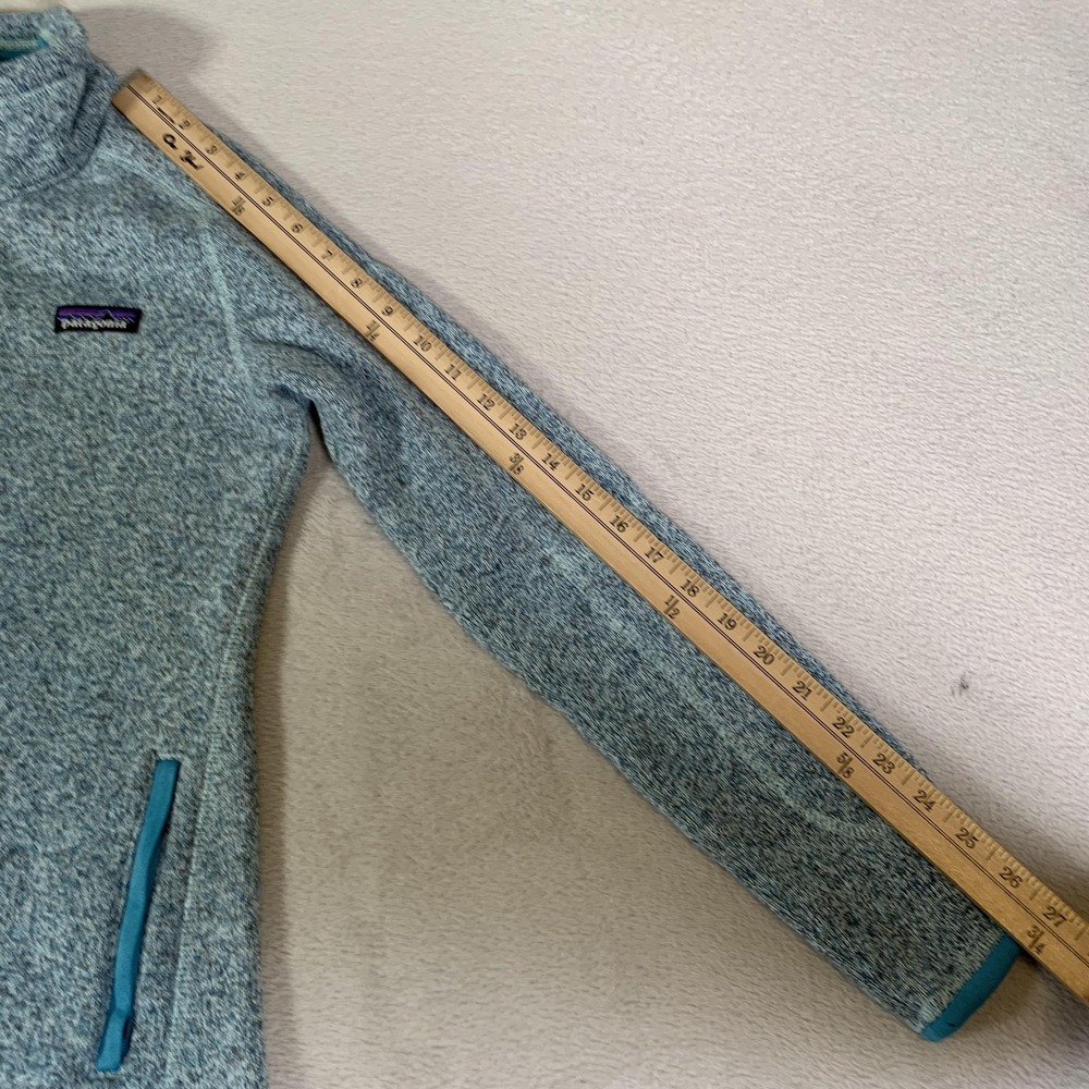 Patagonia Better Sweater Jacket Womens Small Blue Full Zip Fleece Hiking Ladies - Picture 5 of 9